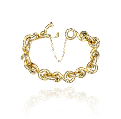 Tiffany & Co Chunky Link Bracelet in 18K Yellow Gold