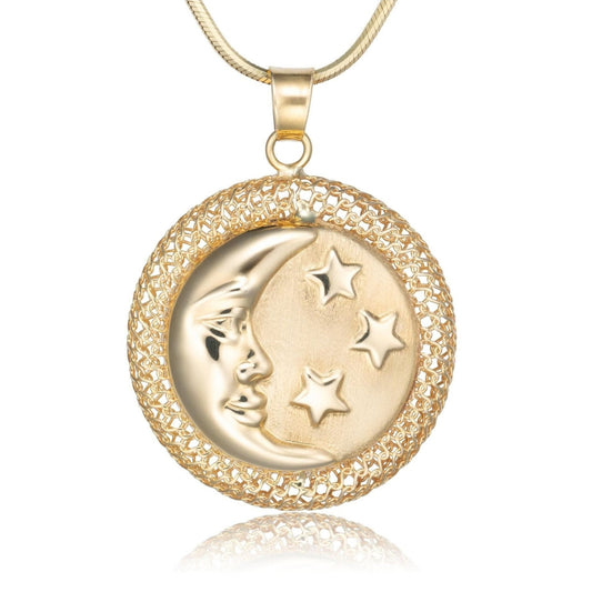 Celestial Large 18K Yellow Gold Pendant in 18K Yellow Gold